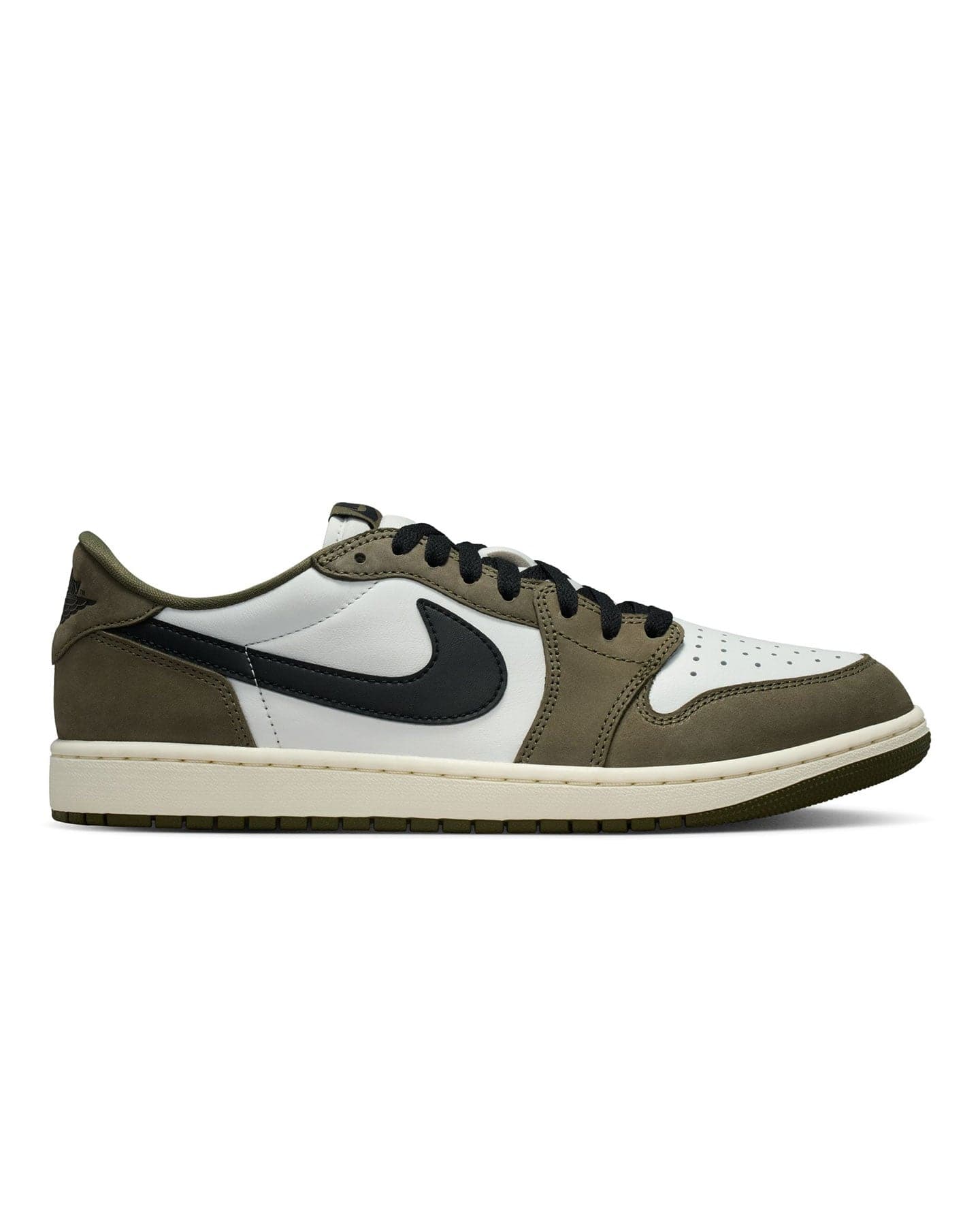 Jordan 1 Retro Low OG - Medium Olive / Black - Summit White - Sail - -