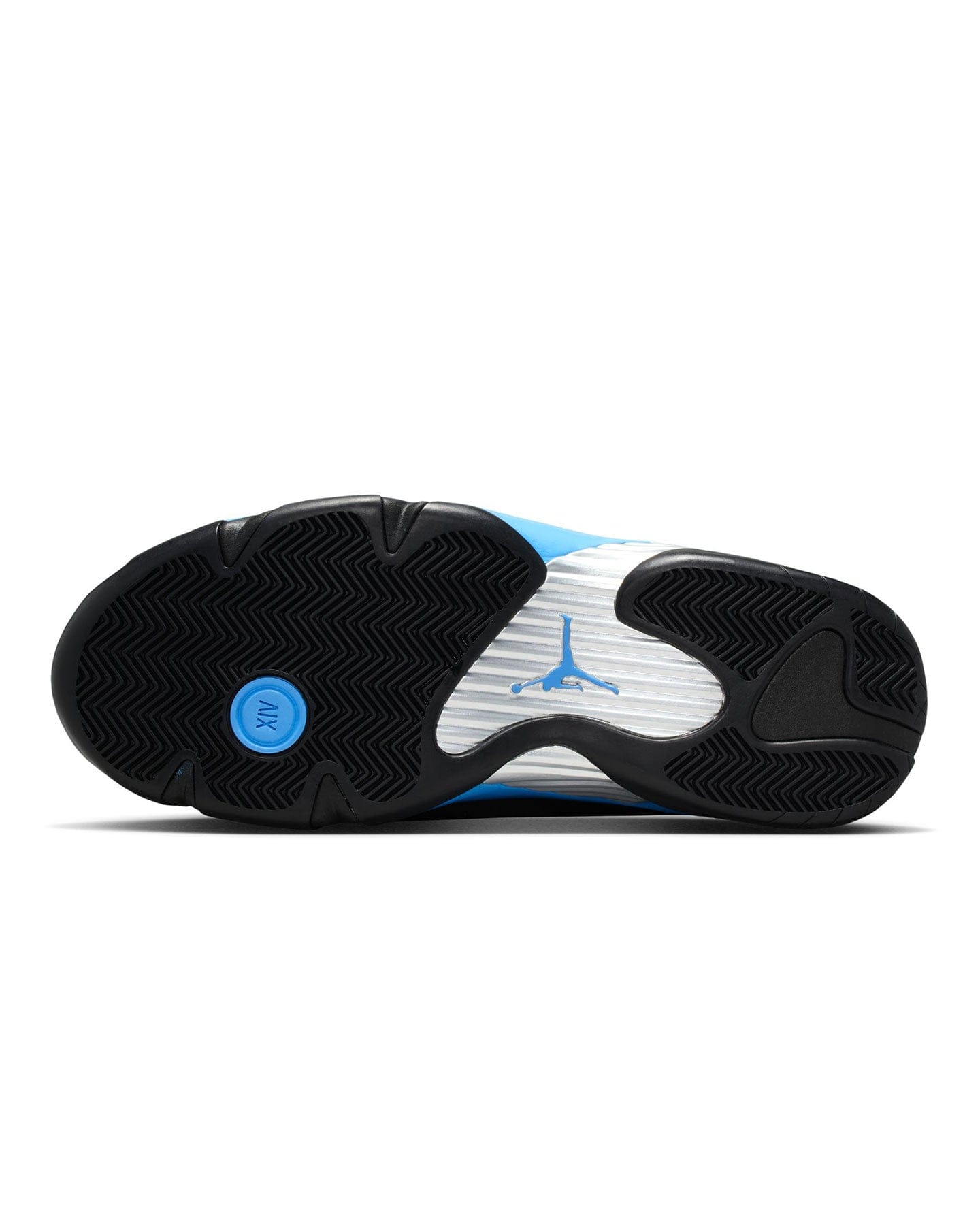 Jordan 14 Retro - Black / White - University Blue - -