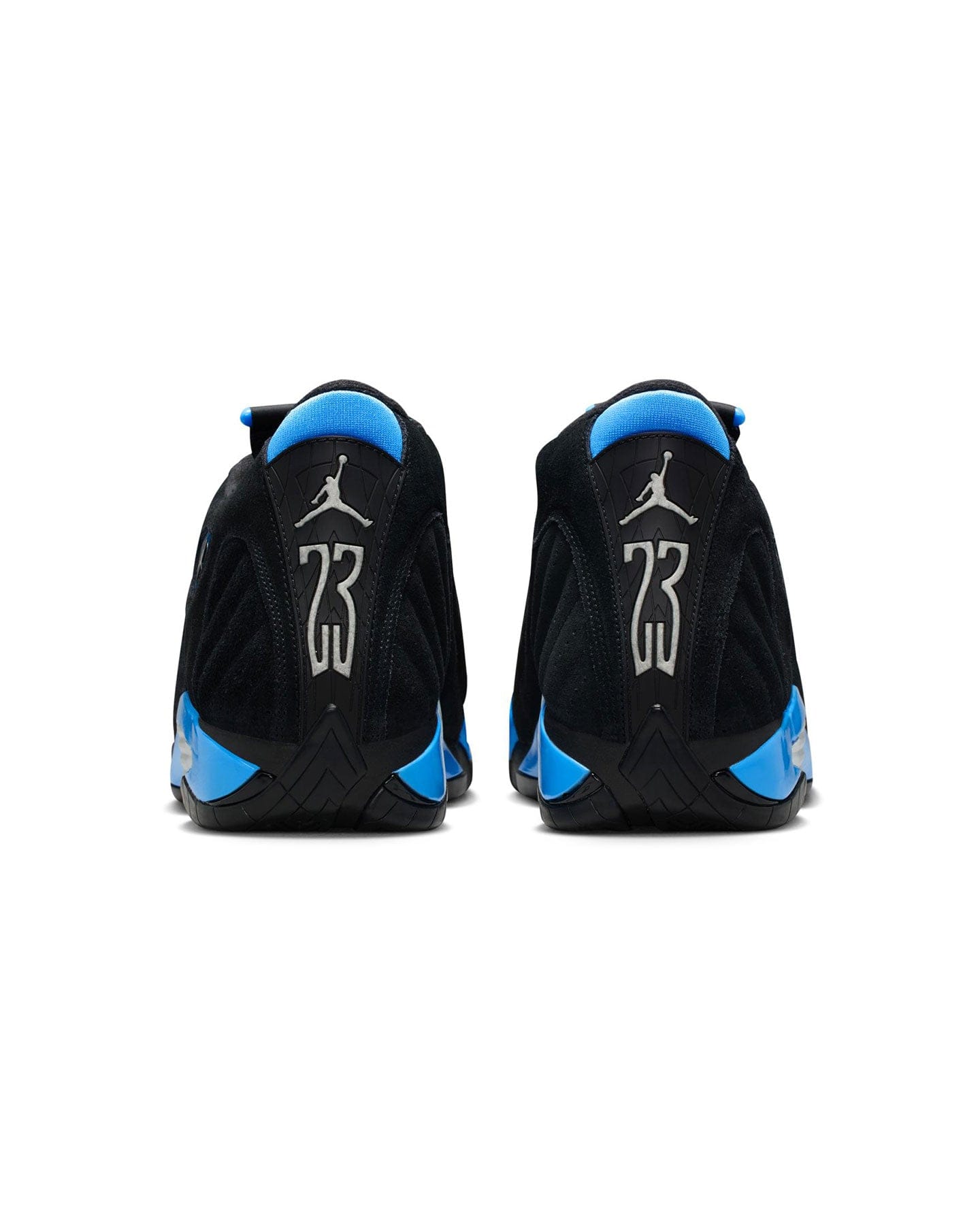 Jordan 14 Retro - Black / White - University Blue - -