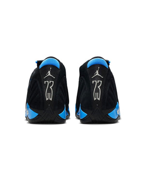 Jordan 14 Retro - Black / White - University Blue - -