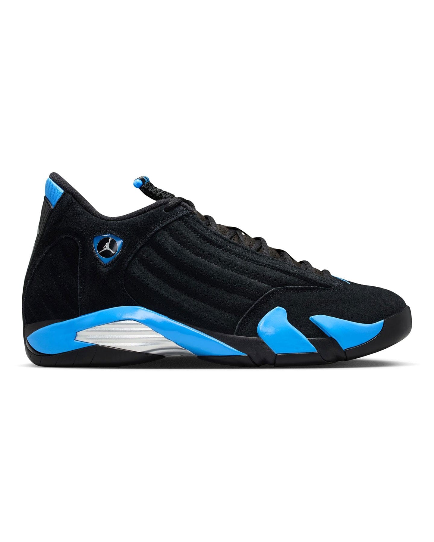 Jordan 14 Retro - Black / White - University Blue - -