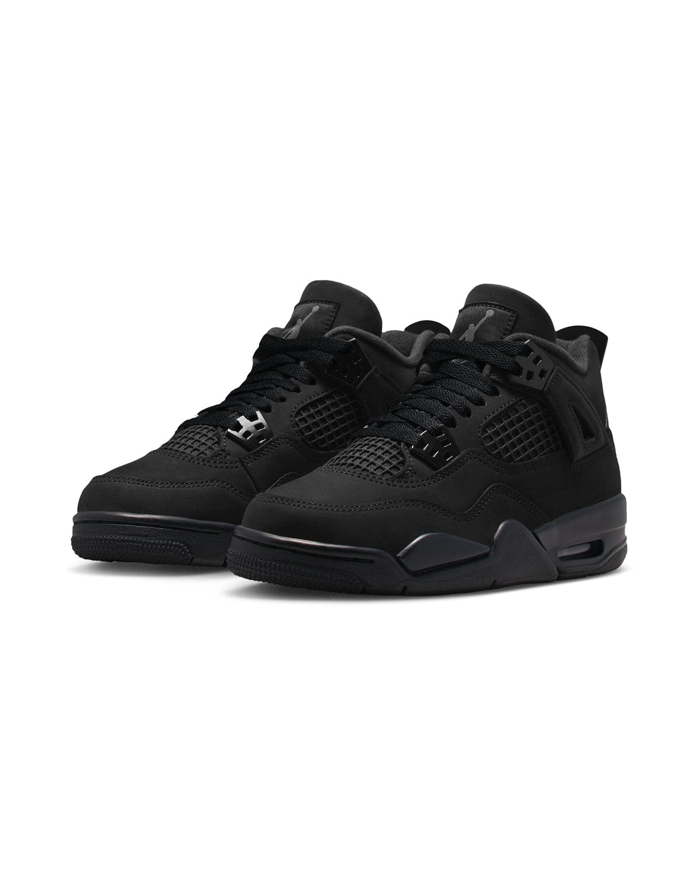 Jordan 4 Retro OG ( GS ) - "Black Cat" - -
