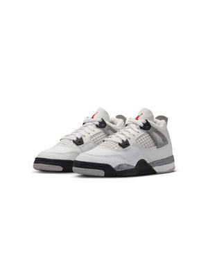 Jordan 4 Retro (PS) - "White Cement" - -