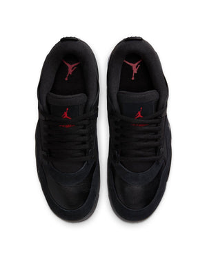 Jordan 4 RM - Black / Black - White - Varsity Red - -