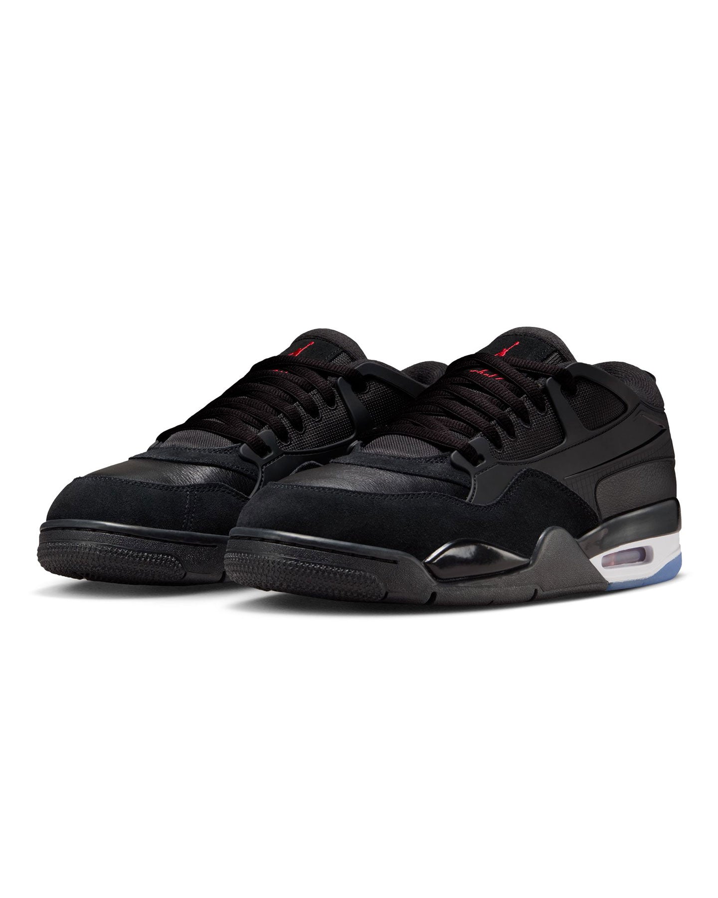 Jordan 4 RM - Black / Black - White - Varsity Red - -