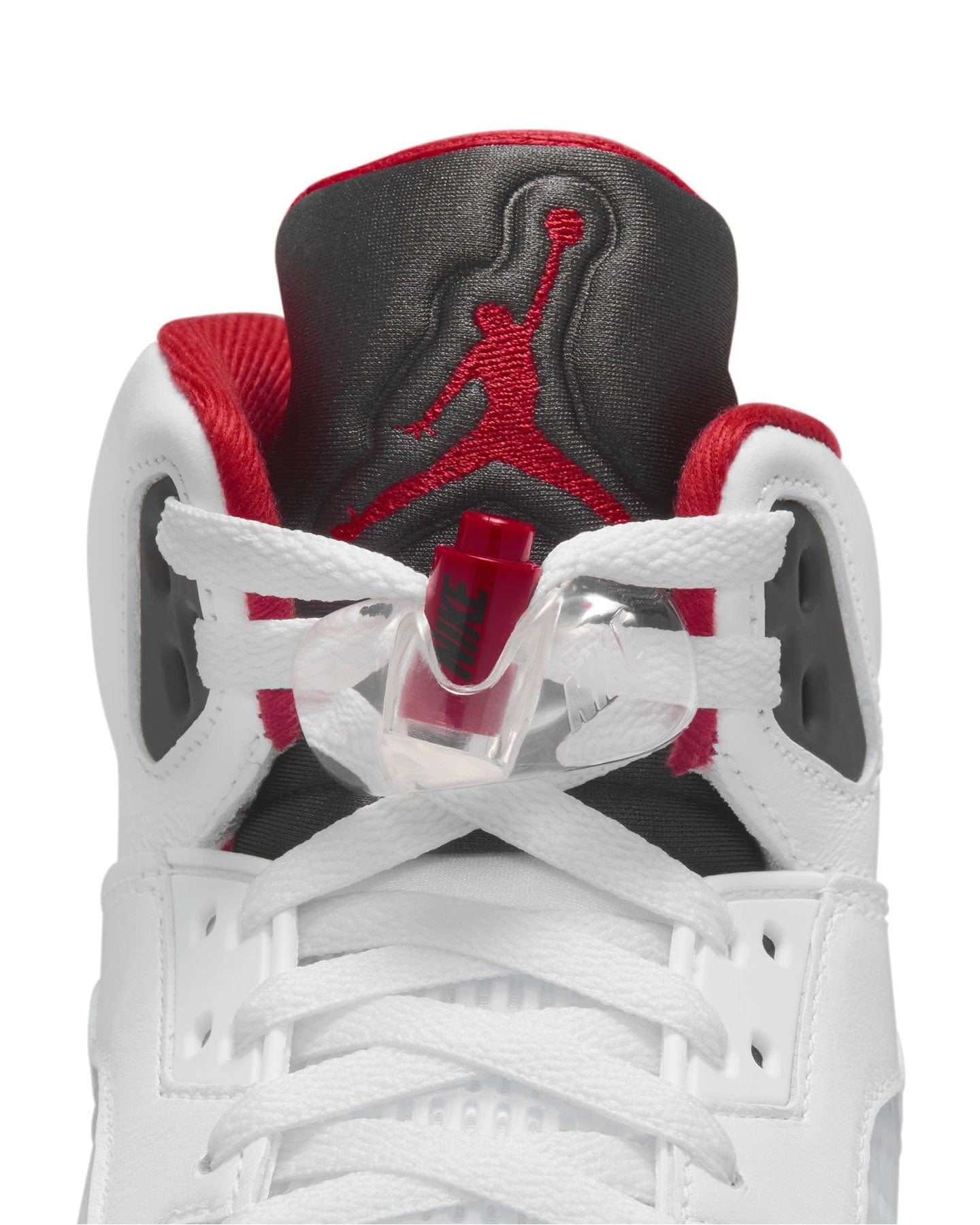 Jordan 5 Retro OG - "Fire Red Black Tongue" - -