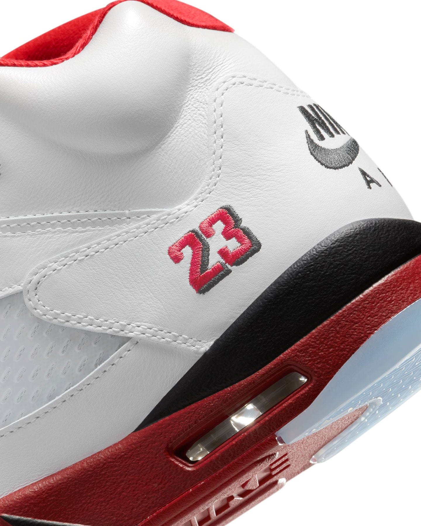 Jordan 5 Retro OG - "Fire Red Black Tongue" - -