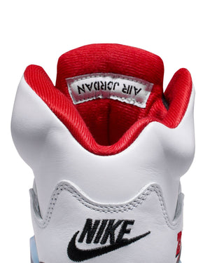 Jordan 5 Retro OG ( GS ) - "Fire Red Black Tongue" - -