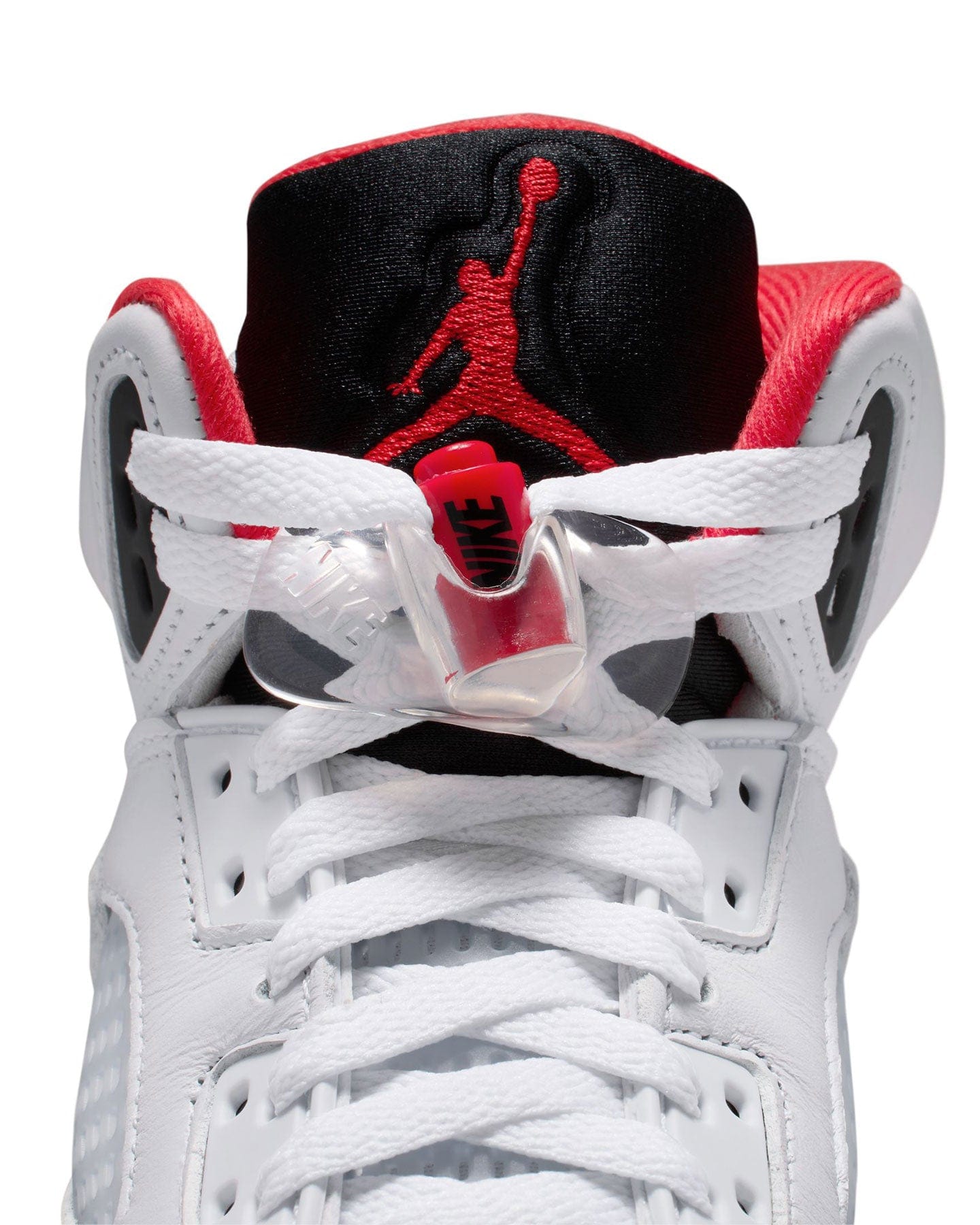 Jordan 5 Retro OG ( GS ) - "Fire Red Black Tongue" - -