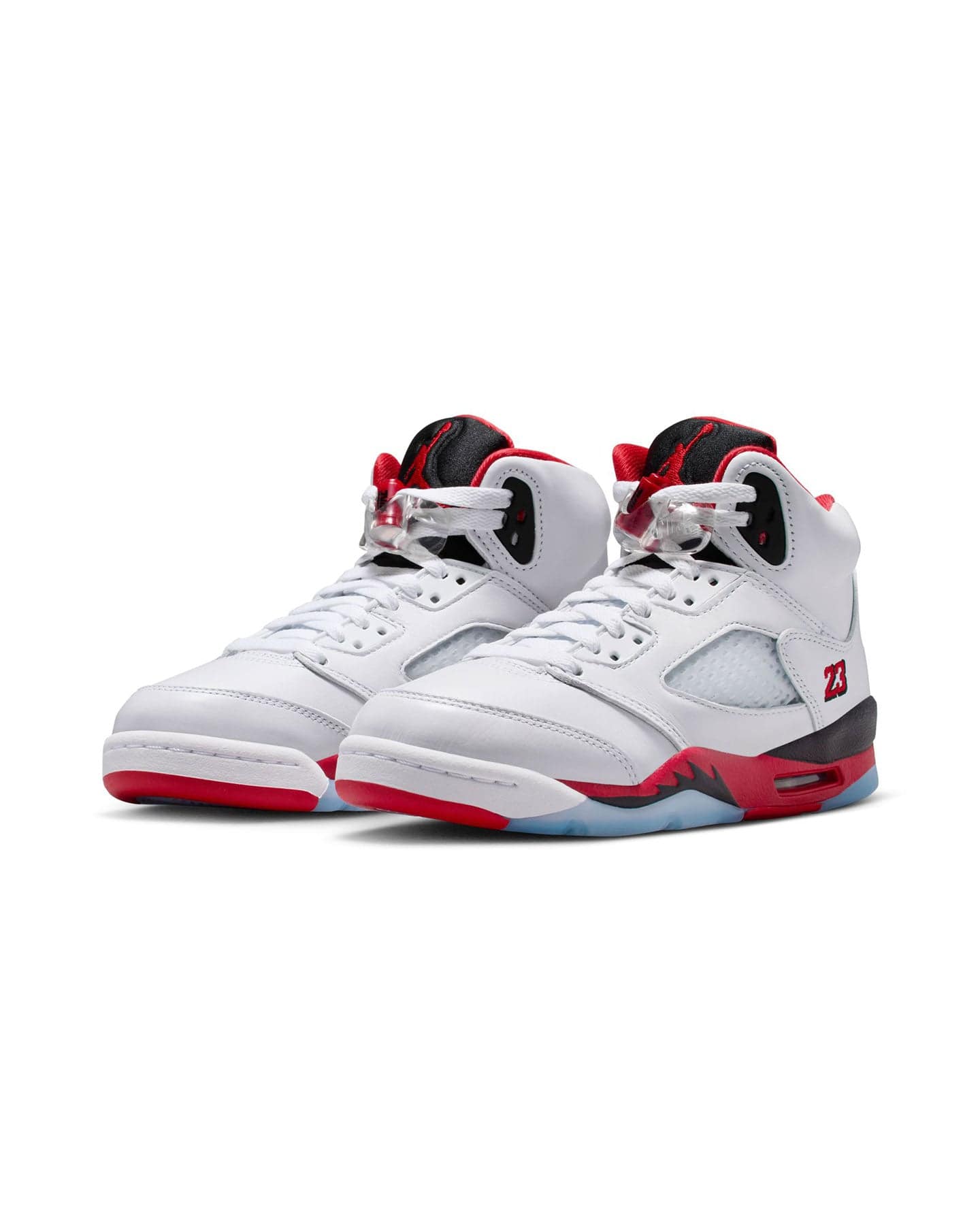 Jordan 5 Retro OG ( GS ) - "Fire Red Black Tongue" - -