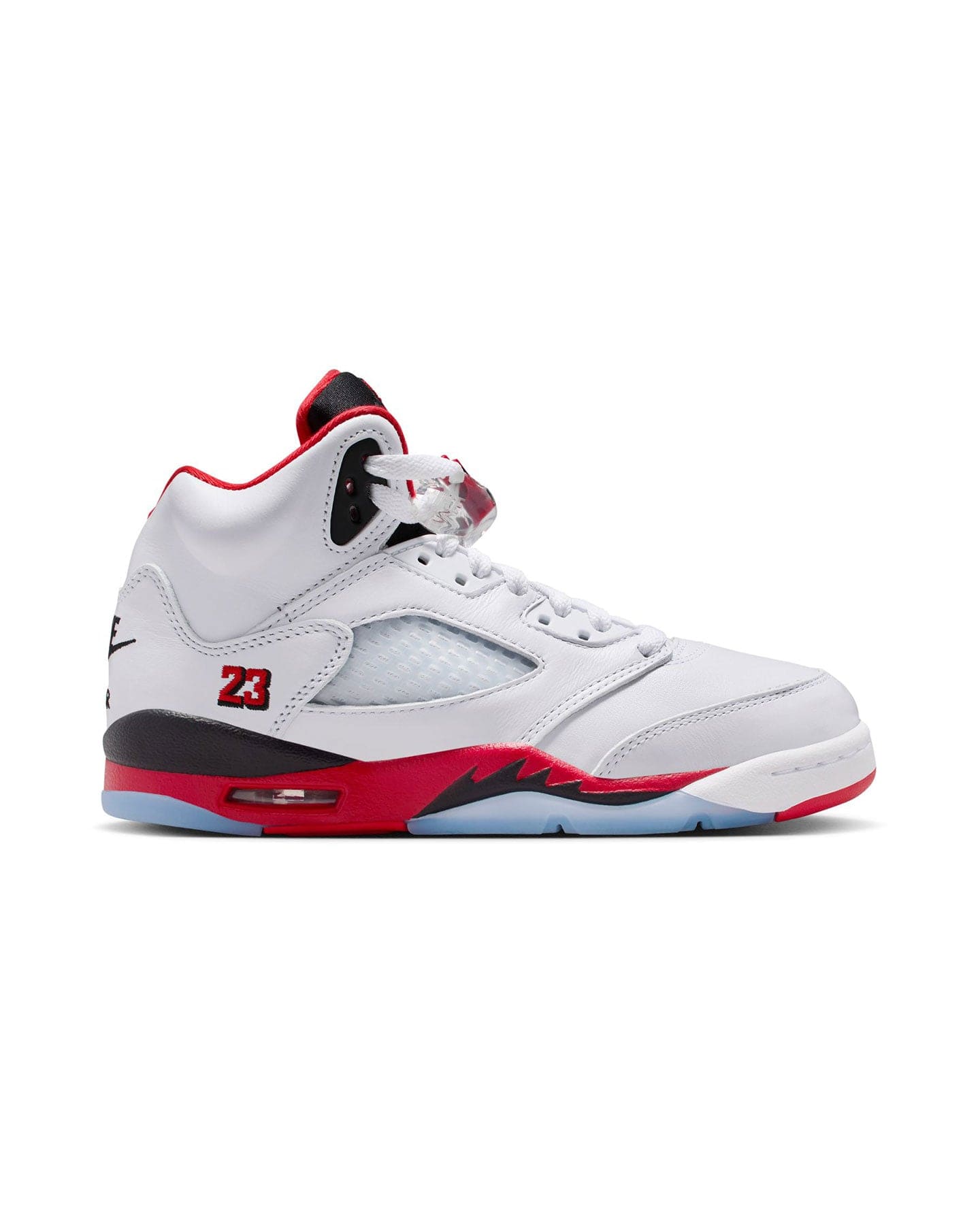 Jordan 5 Retro OG ( GS ) - "Fire Red Black Tongue" - HQ7980 101 - 198480163459