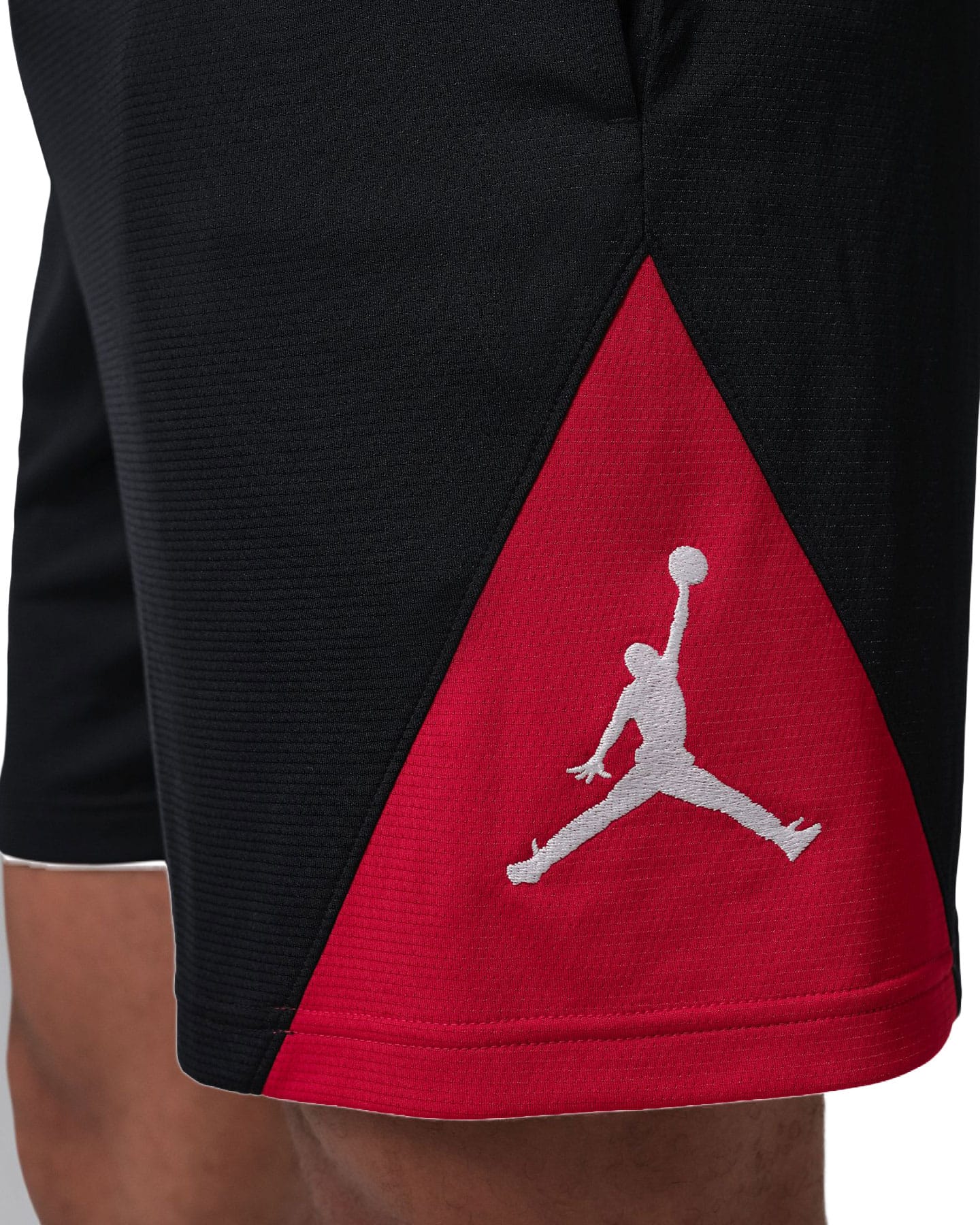 Jordan Basketball Shorts - Black / Gym Red / White - -