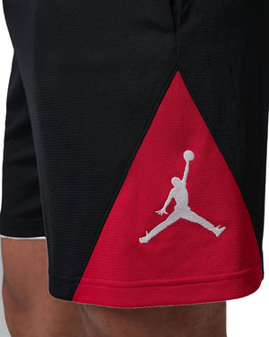 Jordan Basketball Shorts - Black / Gym Red / White - -