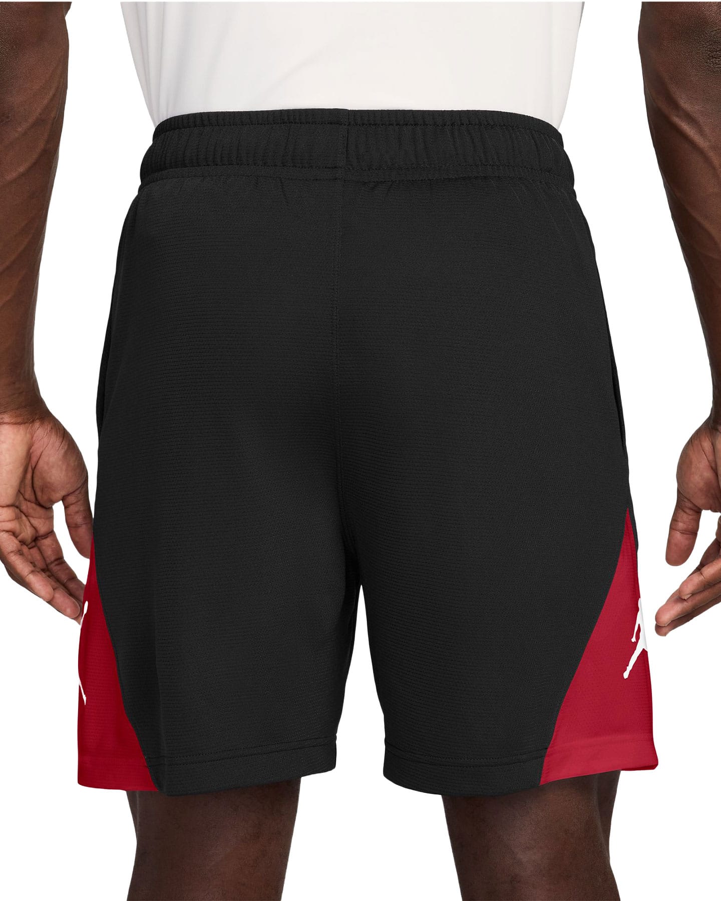 Jordan Basketball Shorts - Black / Gym Red / White - -