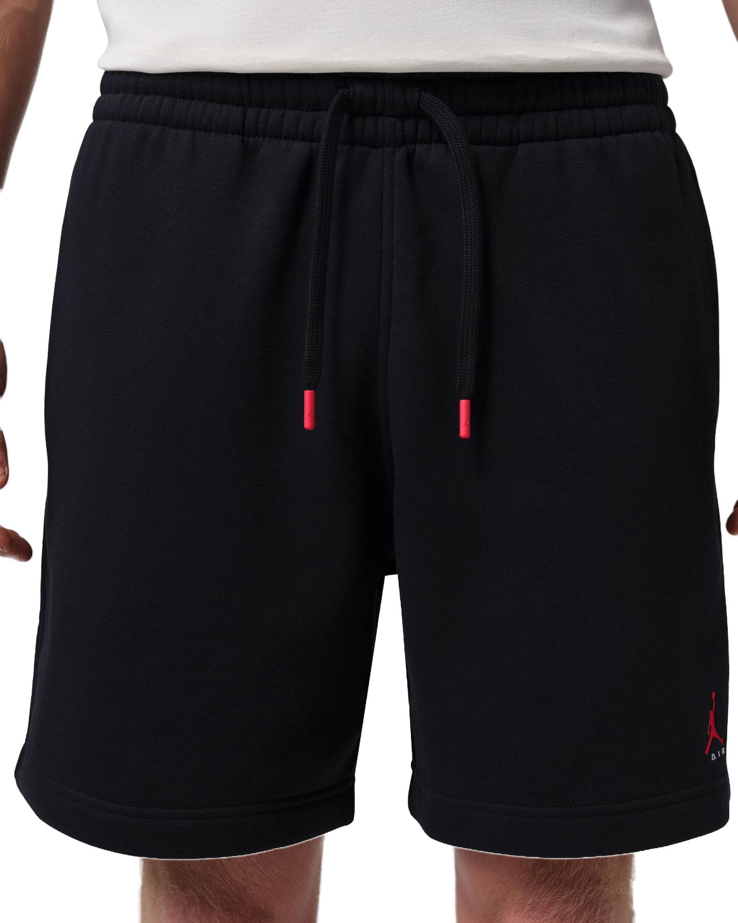 Jordan Brooklyn 7" Shorts - Black / University Red - -