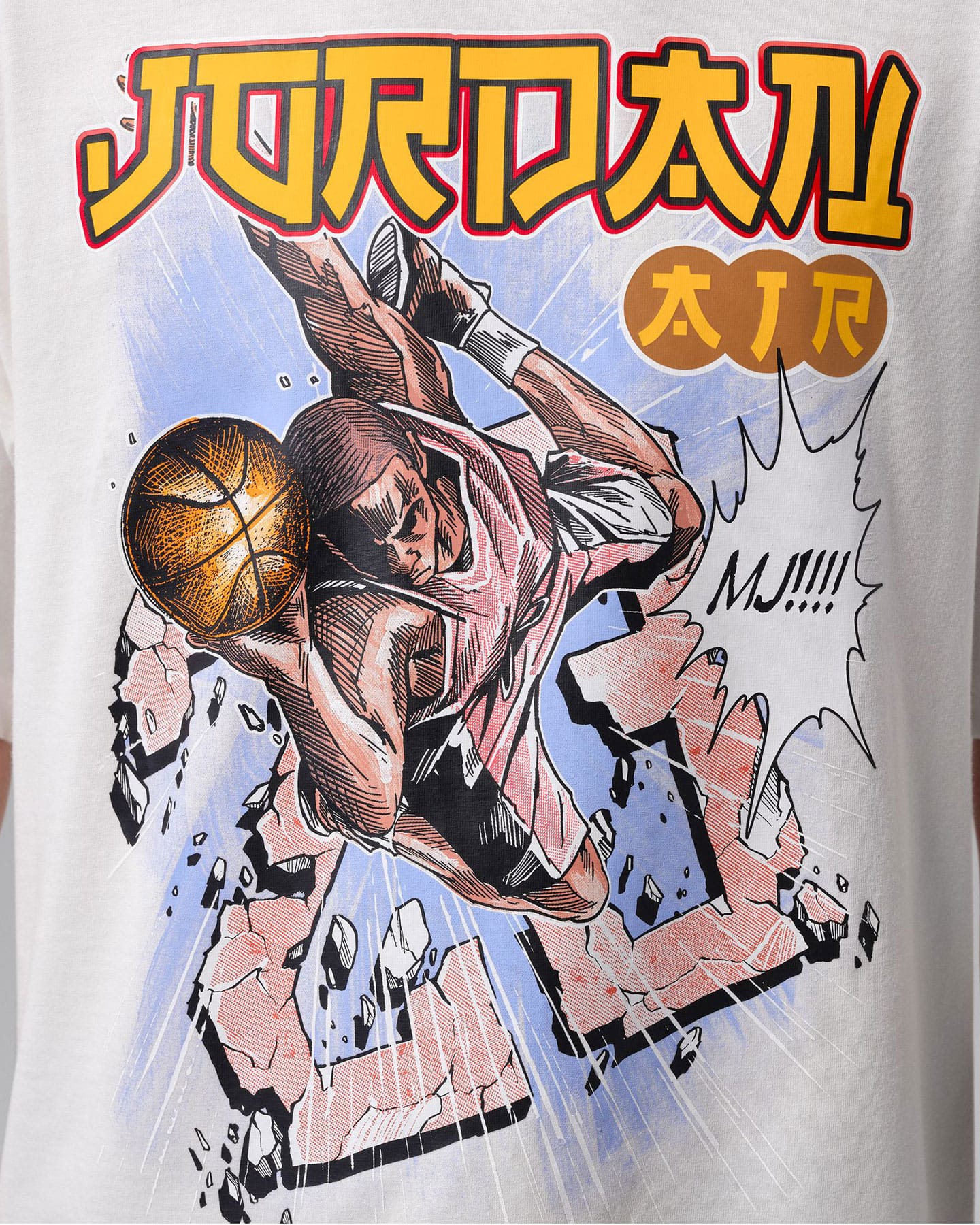 Jordan Brooklyn Anime 85' Tee - Sail - -