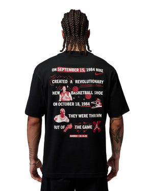Jordan Brooklyn Banned Graphic Tee - Black - -