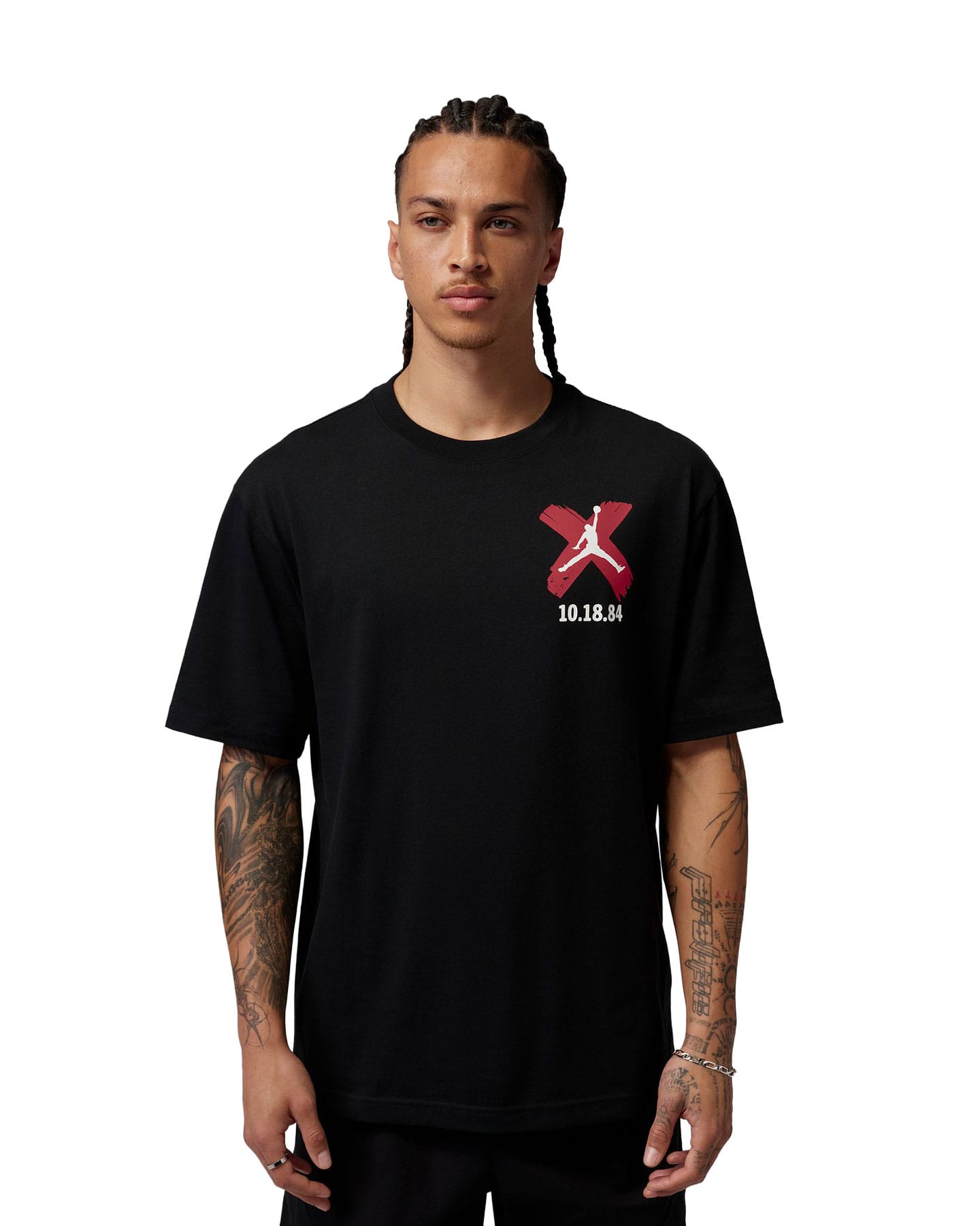Jordan Brooklyn Banned Graphic Tee - Black - -
