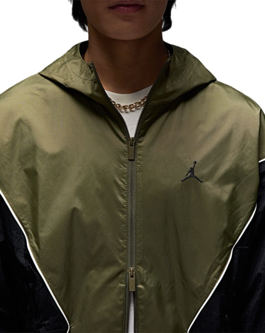 Jordan Brooklyn Draft Jacket - Medium Olive / Black / Sail - -