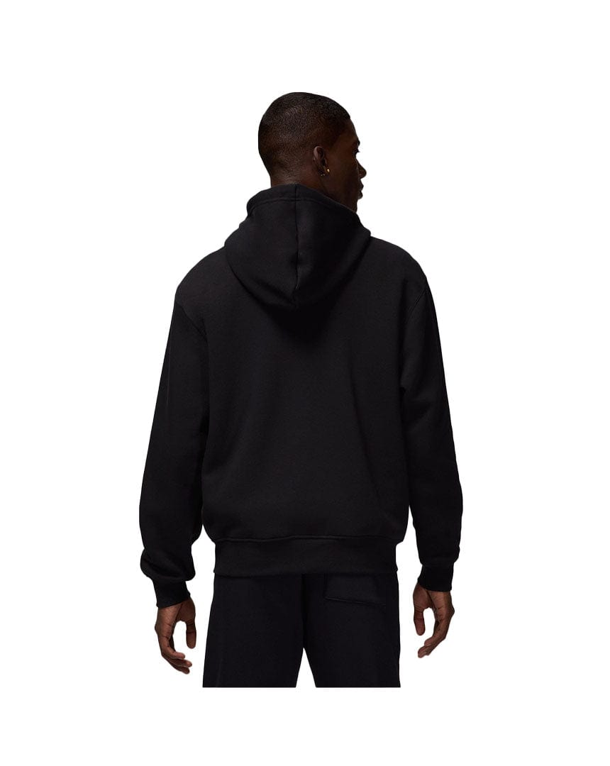 Jordan Brooklyn Fleece Full Zip Hoodie - Black / White - -