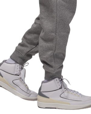 Jordan Brooklyn Fleece Pants - Carbon Heather / White - -