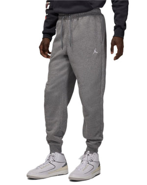 Jordan Brooklyn Fleece Pants - Carbon Heather / White - FV7277 091 - 197596494921