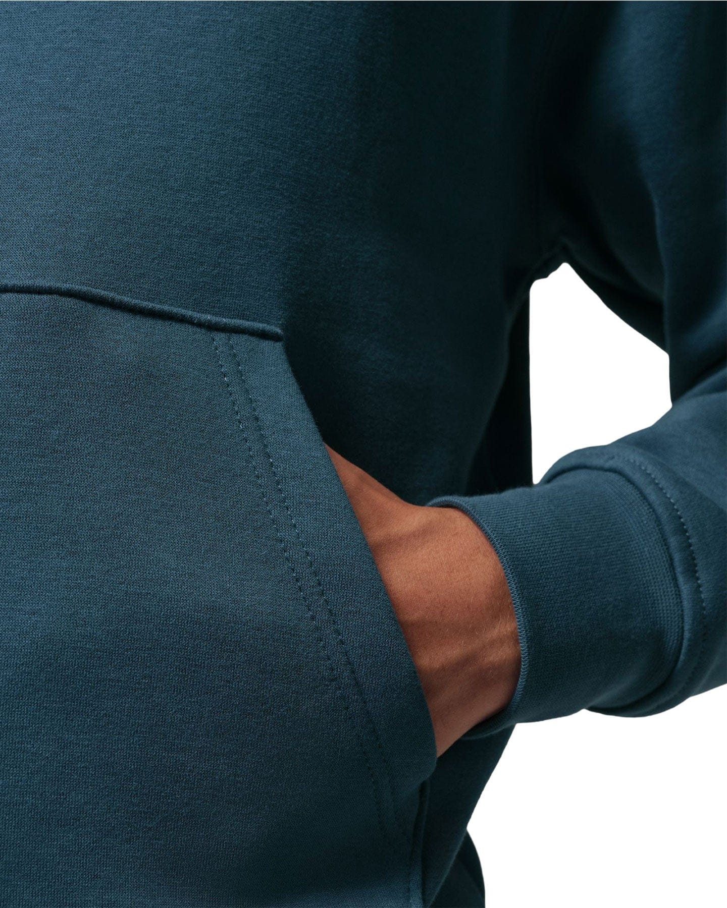 Jordan Brooklyn Fleece Pullover - Squadron Blue / White - -