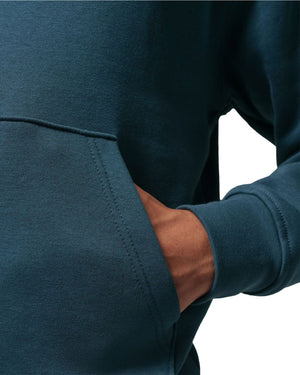 Jordan Brooklyn Fleece Pullover - Squadron Blue / White - -