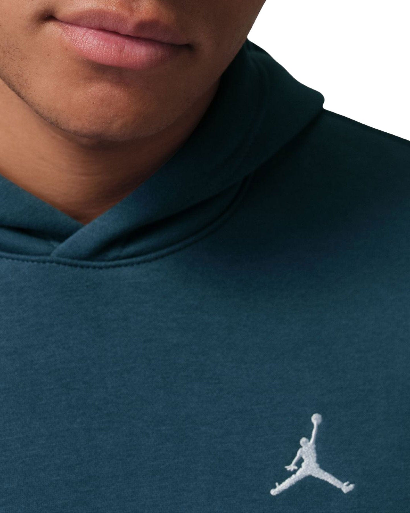 Jordan Brooklyn Fleece Pullover - Squadron Blue / White - -