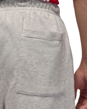Jordan Brooklyn Fleece Shorts - Grey Heather / White - -