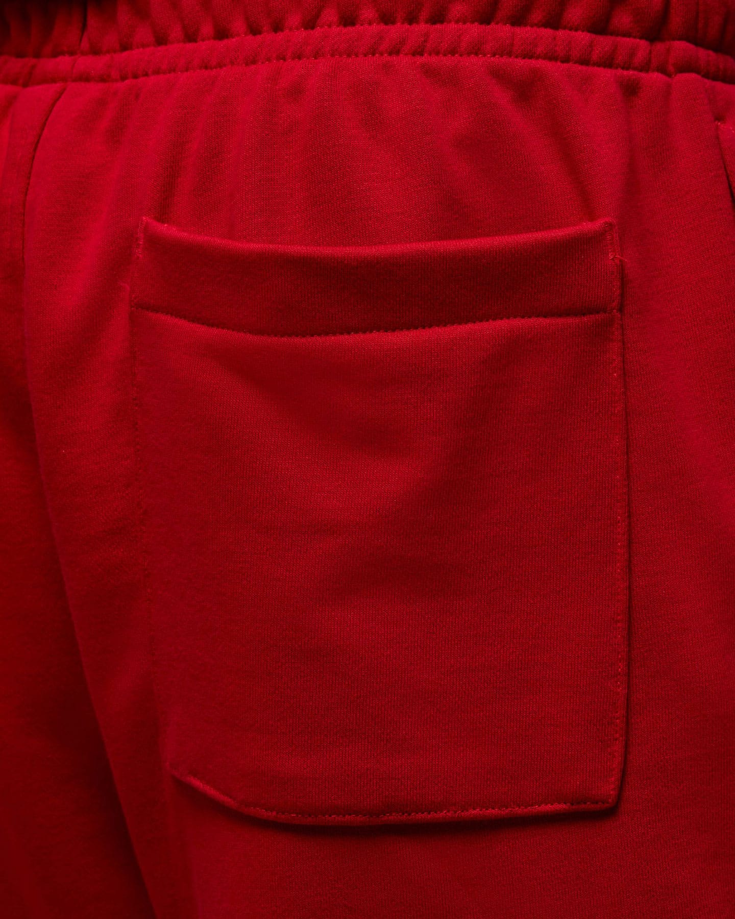Jordan Brooklyn Fleece Shorts - Gym Red / White - -
