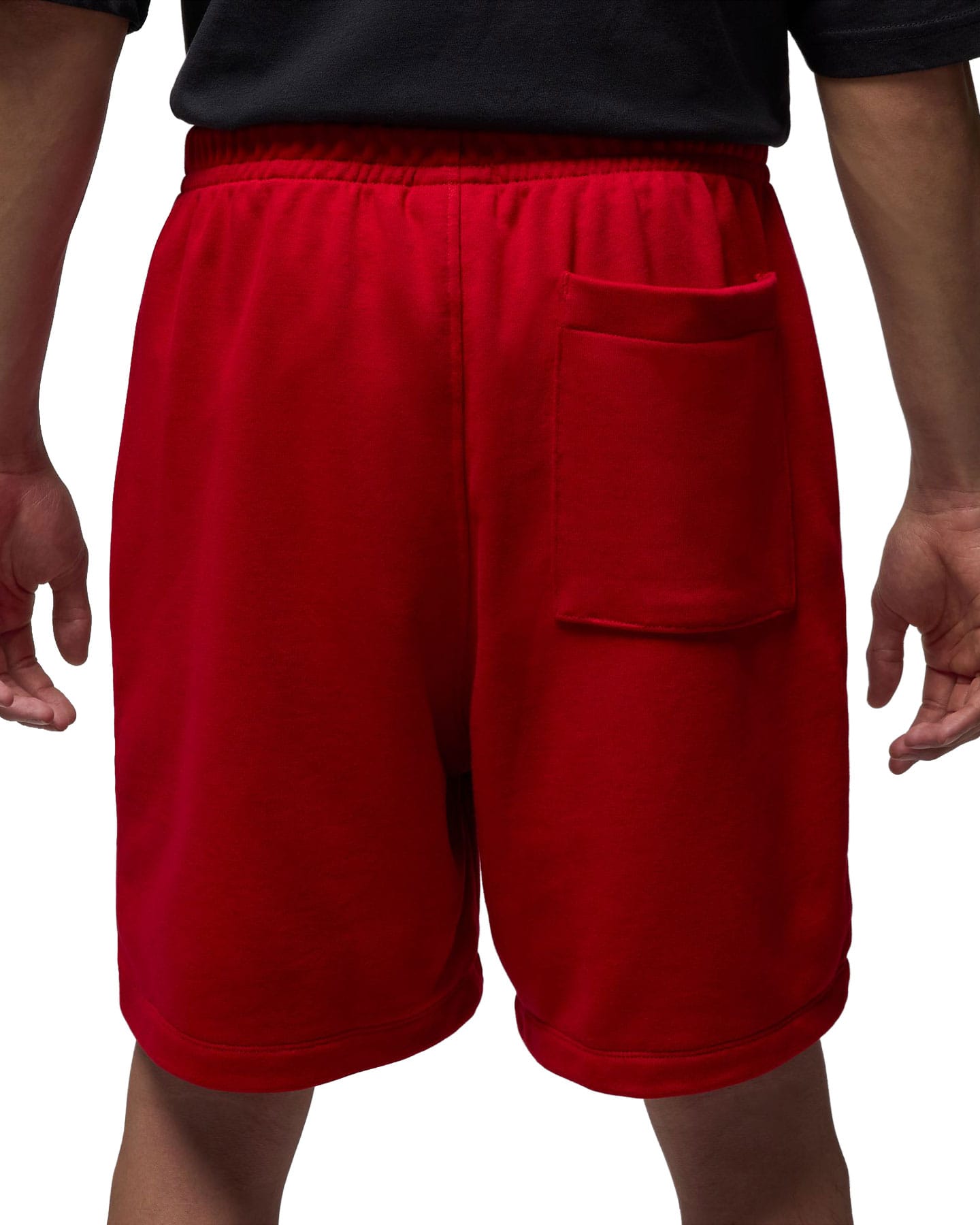 Jordan Brooklyn Fleece Shorts - Gym Red / White - -