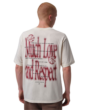 Jordan Brooklyn Love 85' Tee - Soft Pearl - -