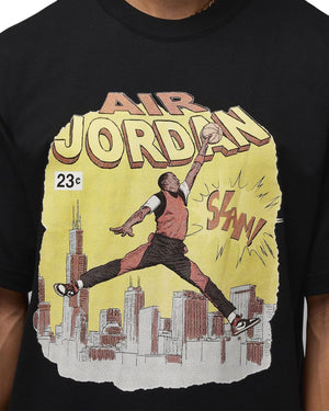 Jordan Comics Tee - Black - -