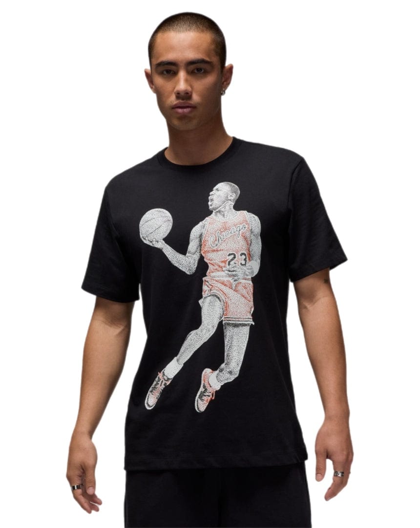 Jordan Dot MJ Tee - Black - FZ1936 010 - 197597008332