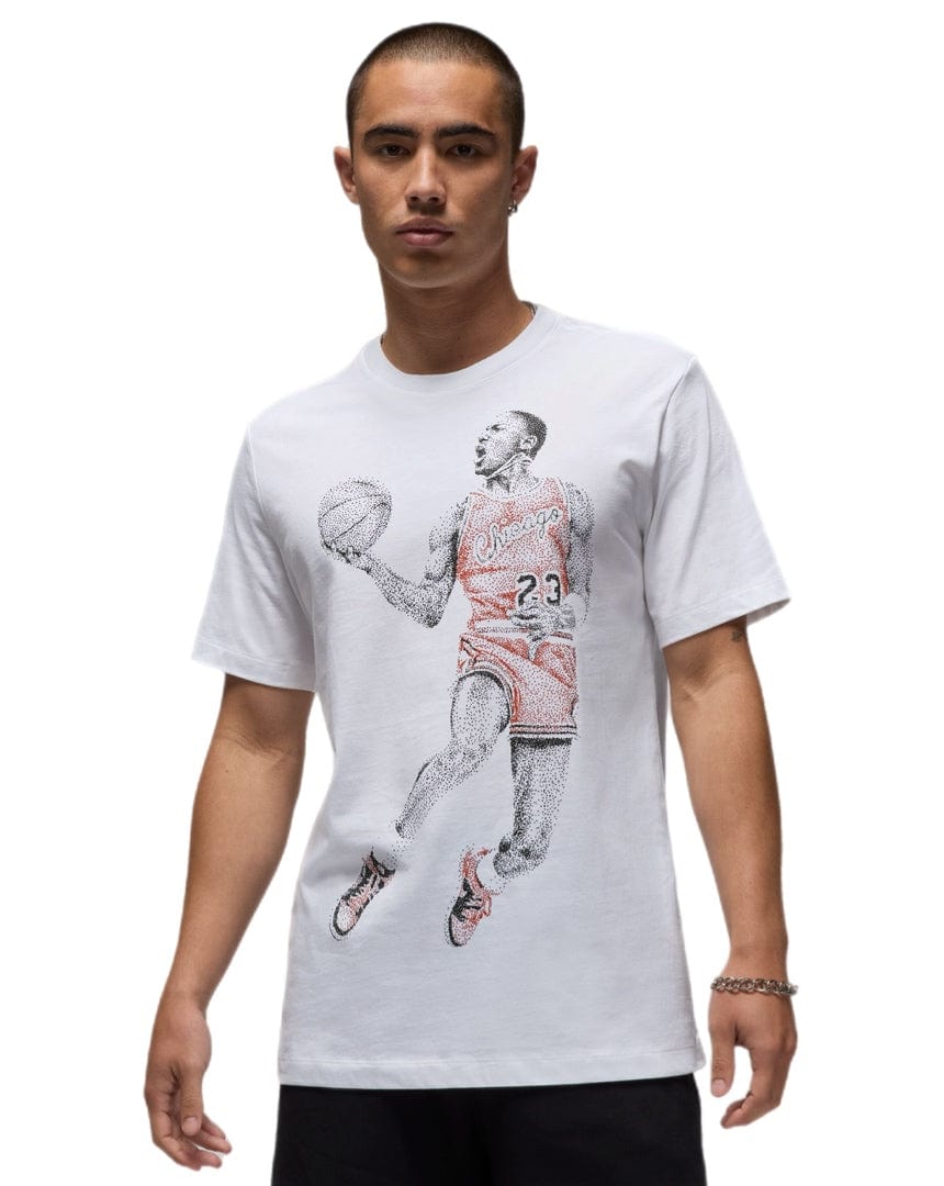 Jordan Dot MJ Tee - White - FZ1936 100 - 197597012919