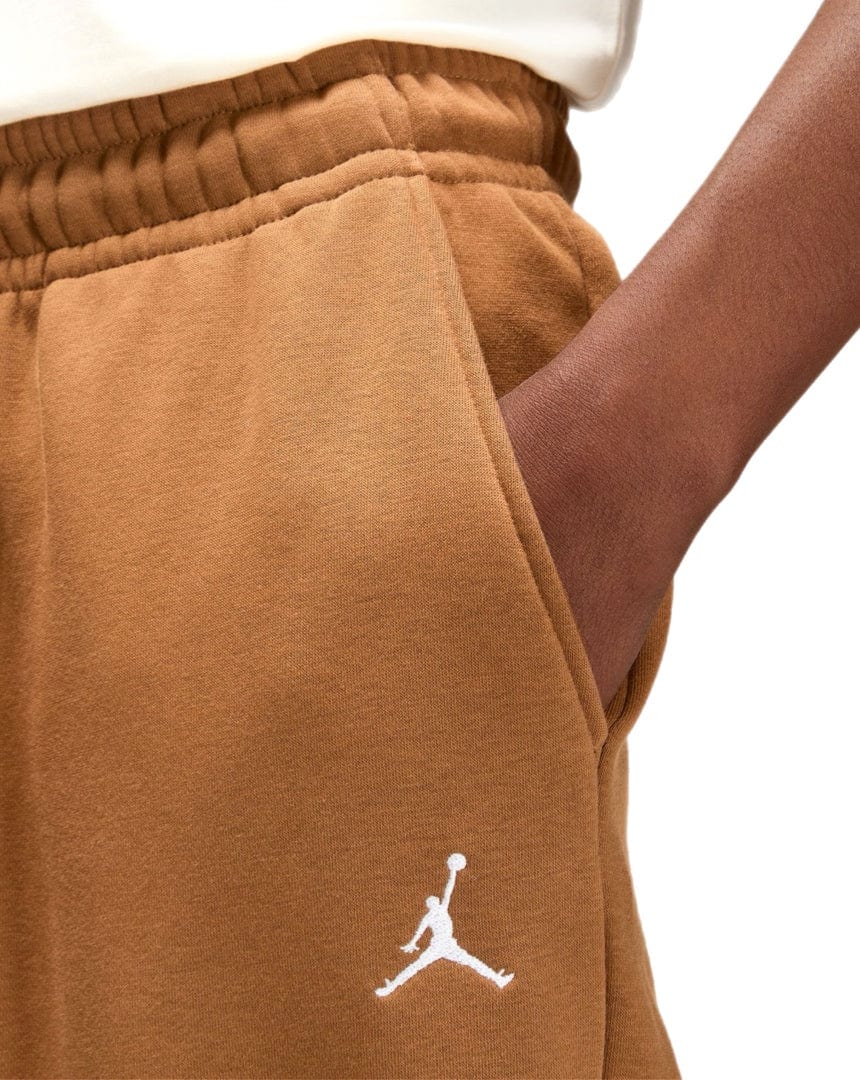 Jordan Essentials Fleece Pants  - British Tan / White - -