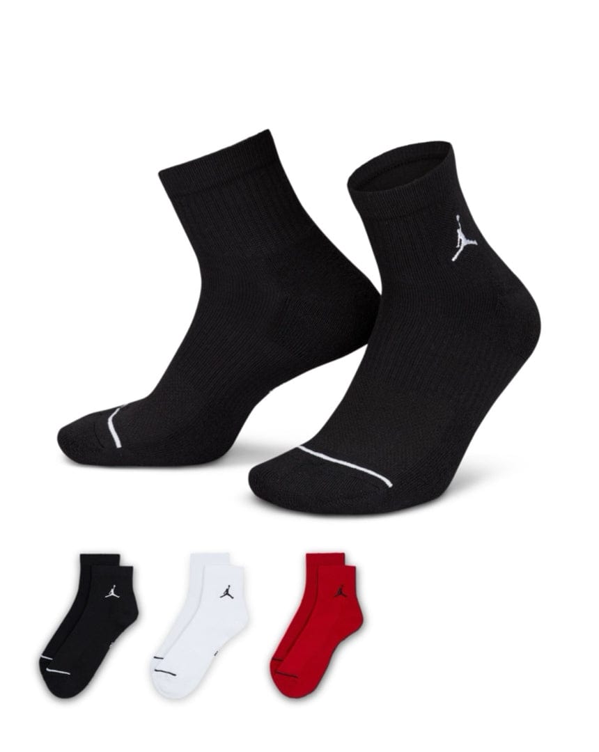 Jordan Everyday 3 Pack Ankle Socks - DX9655 902 - 196152694119