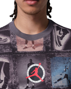 Jordan Flight Club AOP Tee - Black - -
