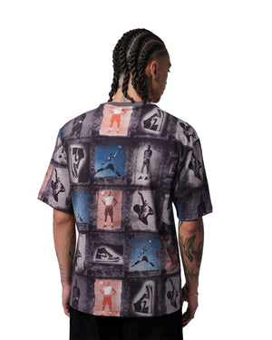 Jordan Flight Club AOP Tee - Black - -