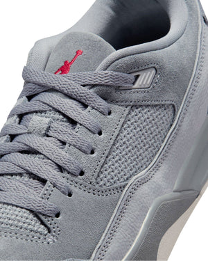 Jordan Flight Court - Cool Grey / Varsity Red - Wolf Grey - -