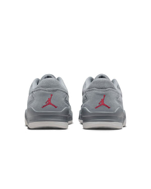 Jordan Flight Court - Cool Grey / Varsity Red - Wolf Grey - -