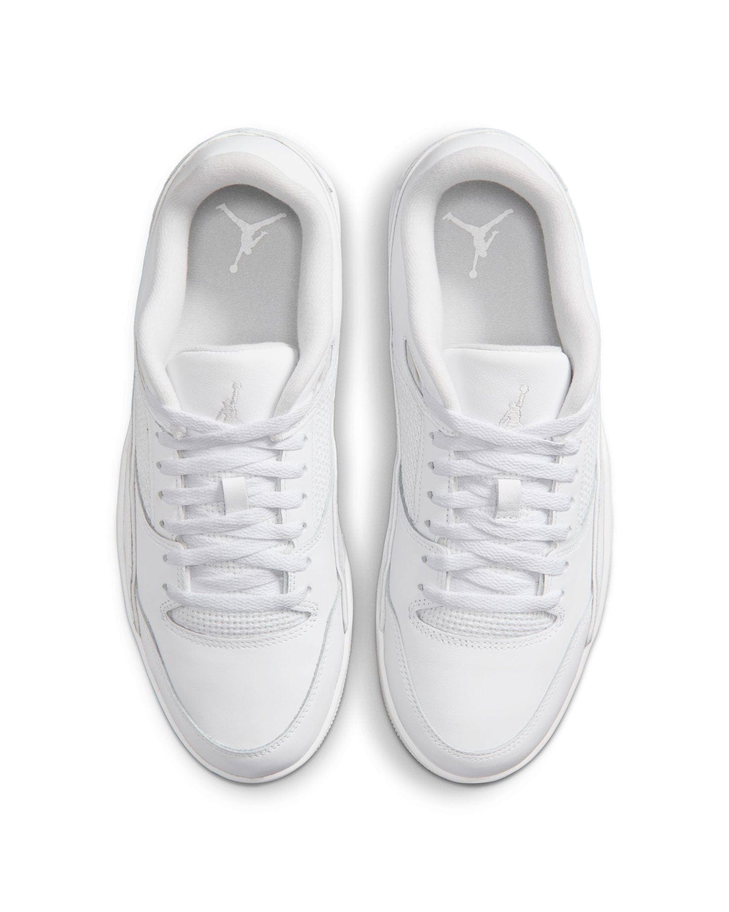 Jordan Flight Court - White / Vast Grey - -