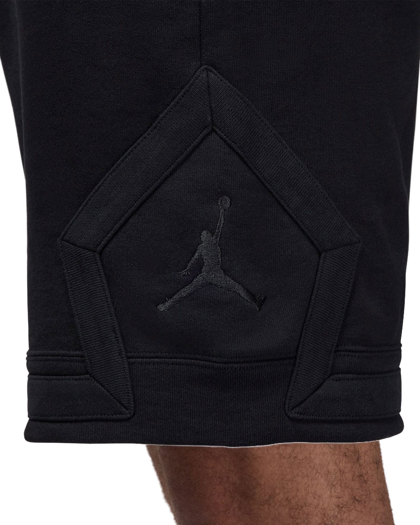 Jordan Flight Fleece Diamond Shorts - Black - -