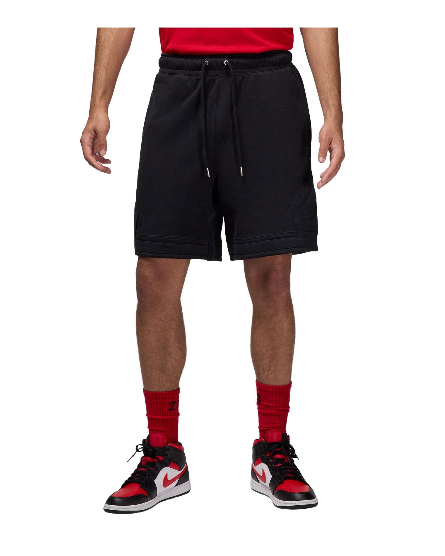 Jordan Flight Fleece Diamond Shorts - Black - -