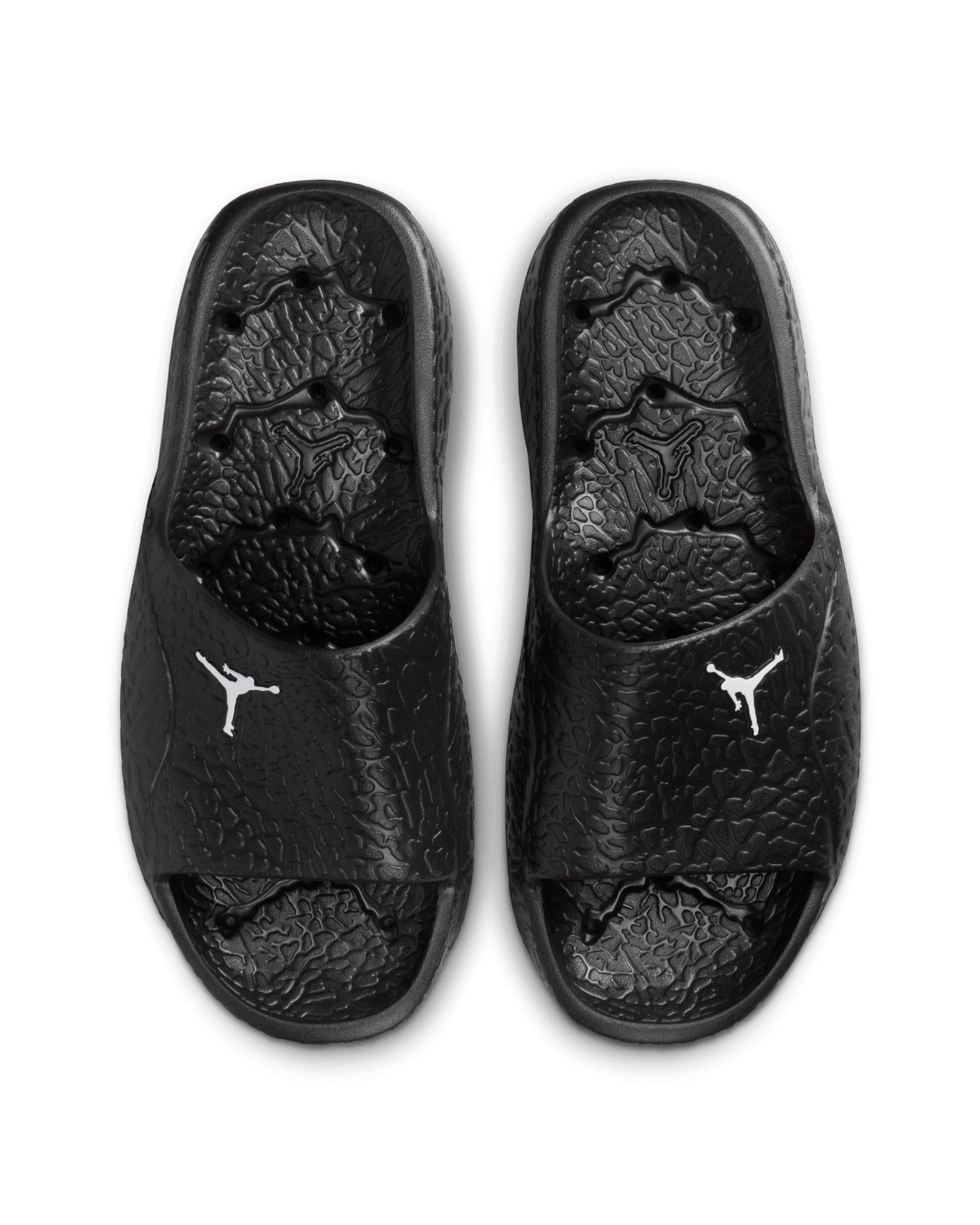 Jordan Franchise Shower Slides - Black / White - -