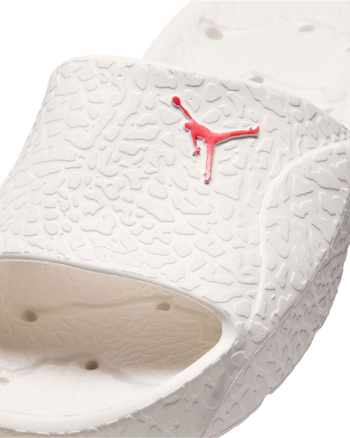 Jordan Franchise Shower Slides - Phantom / University Red - -