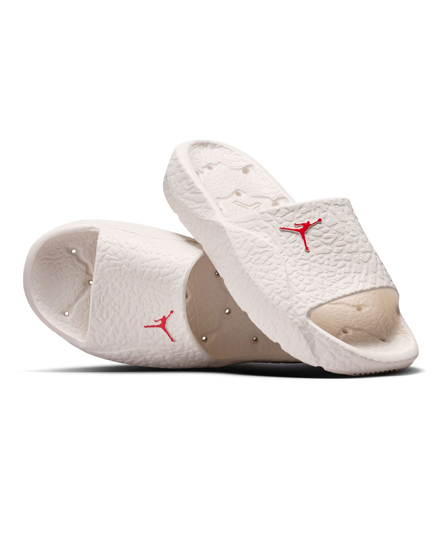 Jordan Franchise Shower Slides - Phantom / University Red - -