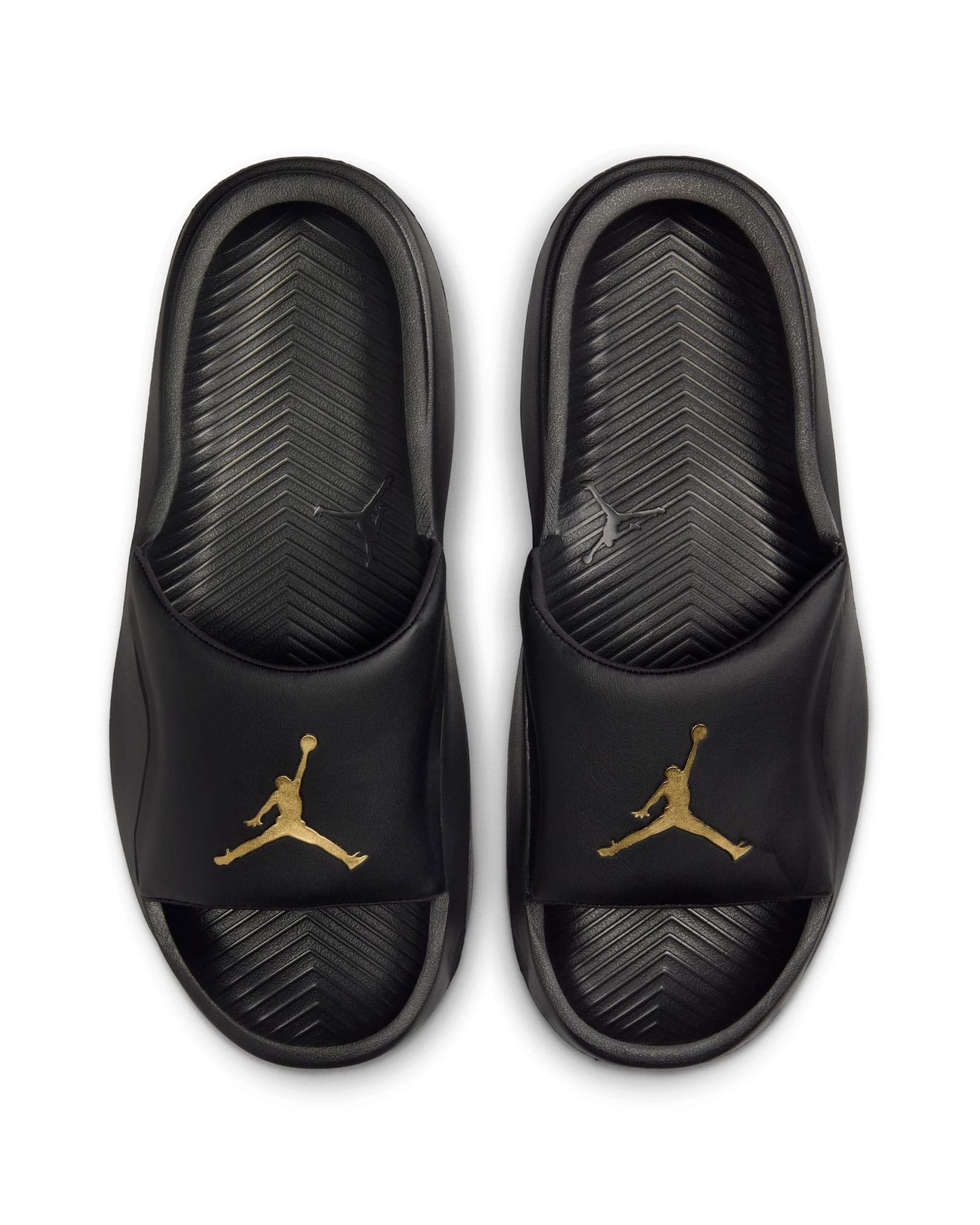 Jordan Franchise Slide - Black / Metallic Gold - -