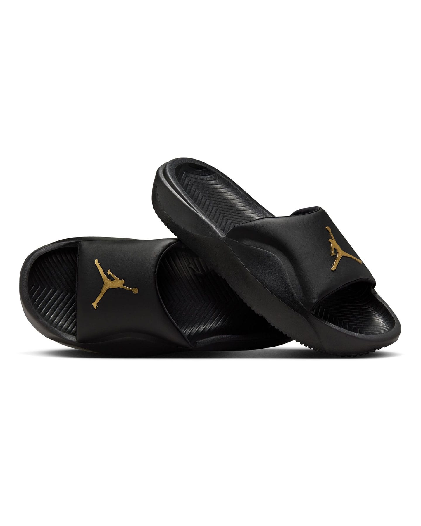 Jordan Franchise Slide - Black / Metallic Gold - -